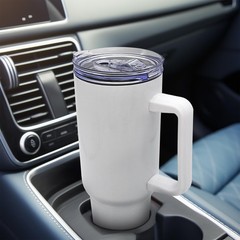 YOUKE OLA 8 Pack Sublimation Tumblers 40oz with Handle Blanks Stainless Steel…