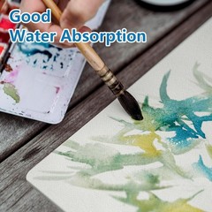 120 Sheets Watercolor Paper Blank Cards, 140 lb/300 GSM Blank Bookmarks with …