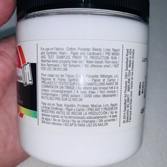 Speedball Fabric Paper Cardboard Screen Printing Ink 8 oz White 4563 New Sealed
