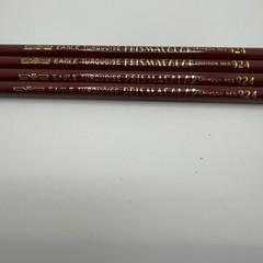 11 Mixed NOS Eagle Turquoise Prismacolor, Eberhard Faber Mongol Pencils Red Blue