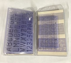 Helix Deluxe Lettering Guide Set 9 Piece Set Stock # H2114
