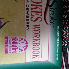 Plaid One Stroke Basic Strokes Workbook Decorative Painting Flowers #9407
