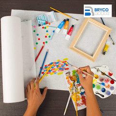 Rollo De Papel Para Arte Y Manualidades Pack De 2 Pinturas Arte De Pared Papel