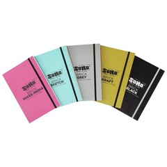 SoHo Urban Artist Brick Sketchbook Journals for Sketching, Drawing, Colored P…