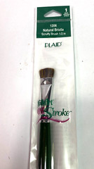 Plaid one stroke Natural Bristle Scruffy 1/2 paint brush