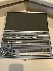 Koh-I-Noor Rapidograph Lettering Set Model 4000 Near Complete
