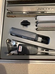 Koh-I-Noor Rapidograph Lettering Set Model 4000 Near Complete