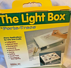 VTG Gagne Inc PORTA-TRACE Light Box 10×12” Artists & Crafting Tested OPEN BOX