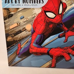 Spider-Man Web Crawler Art by Numbers 16 x 20 inches Spider-Man Themed *NEW*
