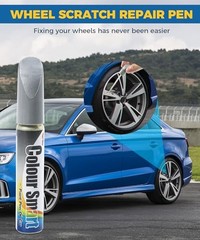 Touch Up Paint for Cars,Rim Paint,Car Accessories Wheel Paint,Auto Touch Silver