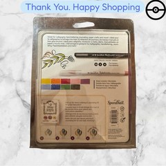 12 PCS HandLettering Brush Marker Set Professional Calligraphy Drawing
