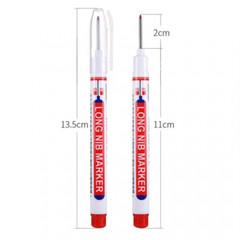 Deep Hole Marker Pen Waterproof Woodworking Tile Metal Long Head Oil Markers Pen