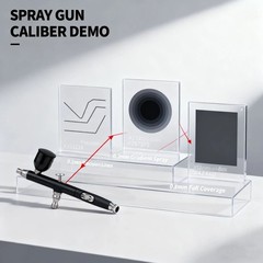Dual Action Gravity Feed 0.3mm Gun Spray Airbrush Nail Art Paint Tattoo Tool Set