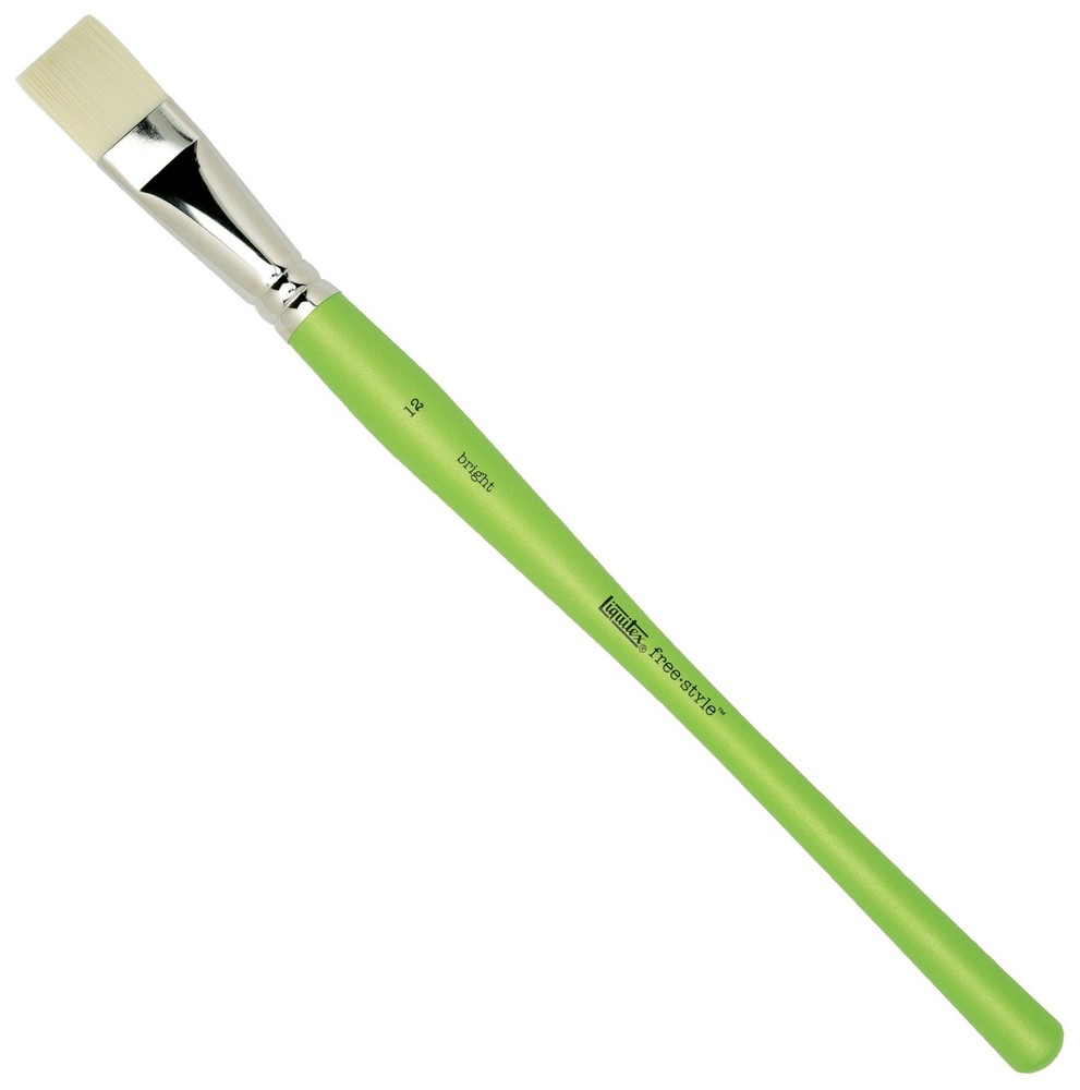 Professional Freestyle Traditional Brush Detail Bright No. 12 Art Supply