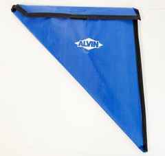 ALVIN 120C Tru-Angle, Adjustable Triangle w/Inking Edge Aluminum NEW – 12 Inches