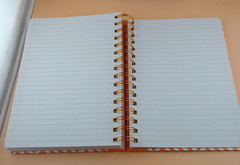 Pretty Spiral Journal With 8 Pack Of Sakura Micron .45 mm Assorted Colors Pens