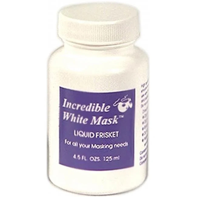 Grafix 130399 Incredible White Mask Liquid Frisket-4.5 Ounces