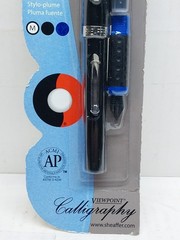 Sheaffer Viewpoint Calligraphy Medium Black/Blue Model #73401