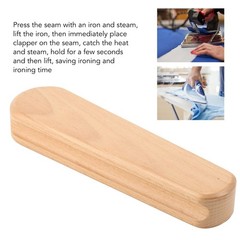 Wood Tailor Clapper, Ergonomical Easy Operation Quilters Clapper Tailors Ham …
