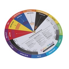 13cm Diameter Tattoo Color Wheel Chart Prevent Discoloration Tattoo Pigment Mixi