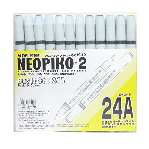 Derita alcohol marker Neopiko -2 basic 24A set
