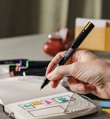 Sharpie Creative Markers, Water-Based Acrylic Paint Markers, Fine Tip, Assorted,