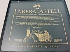 Faber-Castell Artist Watercolor Pencils in A Tin (24 Pack), Assorted