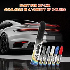 Touch Up Paint for Car Silver Metallic Scratch Repair Pen and Brush Marker Tool