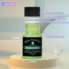 Mica Powder 144 Colors 10g Natural Pigment Epoxy Resin Soap Candle CHANGTIKEJI