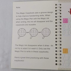 Groovd Magic Copybook For Preschoolers Numbers Practice Book only No Pen