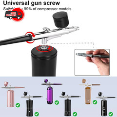 1pc Portable Airbrush Spray Gun 0.3mm Nozzle for Model Cake Car Painting – NEW