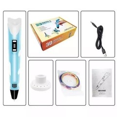 3D Printing Pen 12 Color 120FT PCL Filaments DIY Crafting Doodle Drawing Kid Toy
