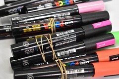 Uni Posca PC-5M Bullet Shaped Paint Markers 1.8-2.5mm Bulk Lot of 15