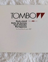 Tombow ABSW Desk-stand Black Dual Brush Pen ABT Holder Organizer MPN ABSW