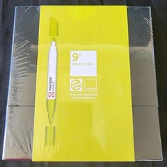 Royal Talens 9pk Pantone Dual Tip Art Markers Refill Ink Green Yellow NEW Copic