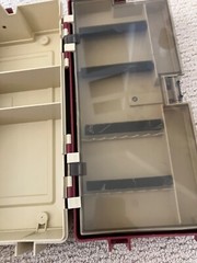 Vtg Plano Tackle Box Model 790 Vertical Artifax –Art/Paint supply box