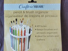 New Pen Pencil and Paint Brush Organizer Crafter’s Square Art Tool Storage