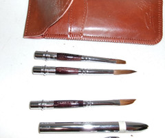 Travel Brash Watercolor Pocket Paint Set in Case – Used – Brushes Included