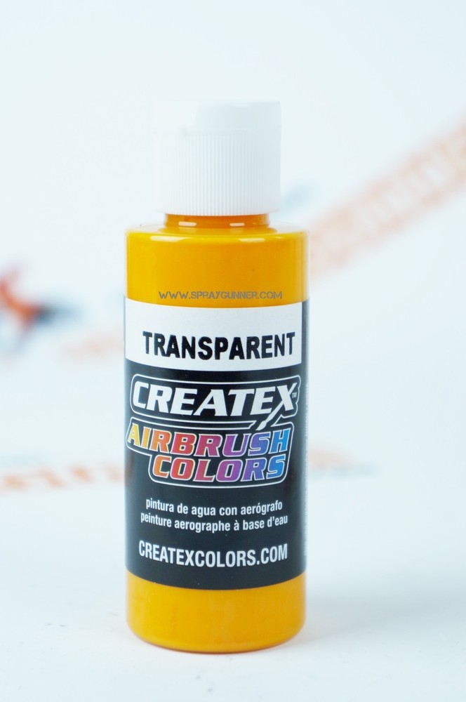 Createx Airbrush Colors 5133 Transparent Canary Yellow 2oz. water-based paint