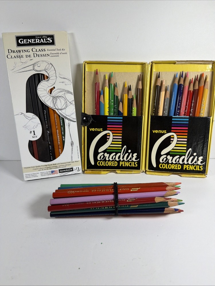 Assorted Colored Pencil Lot Mixed Color Prismacolor General Venus Paradise