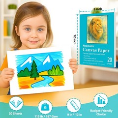 Canvas Painting Acrylic Sketch Book – 9×12 Inch, 20 inches, Inch