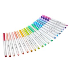 CRAYOLA Pastel- Super Tips Washable Medium Tip 1 Count (Pack of 20), Pastel