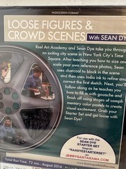 Reel Art Academy Training DVD Loose Figures Crowd Scenes Oil Painting Sean Dye