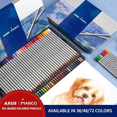 Oil-Based Colored Pencils Sets For Adults Colour Pencils 1 Count (Pack of 48)