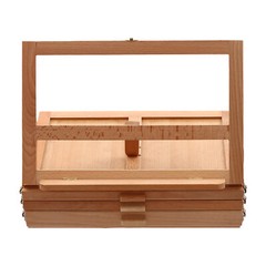 Adjustable Storage Box Easel,Painting Board Stand with Drawers,Storage Box Easel