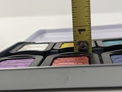 Finetec Watercolor Metal Tin 12-Color Pearlescent Rainbow Set Unused