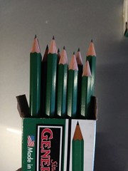 General Kimberly 2H Graphite Drawing Wood Pencils Lot Of 21