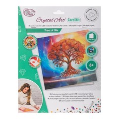 CraftBuddyUS CCK-A135: “Tree of Life” Crystal Art Card 18 x18cm