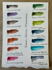 Primatek 8 Color Dot sheet – Daniel Smith Extra Fine Watercolors