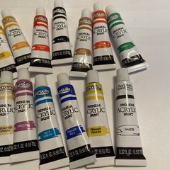ARTSKILLS Acrylic Paints 22 Piece Artist Quality Vibrant Colors 0.32 Oz